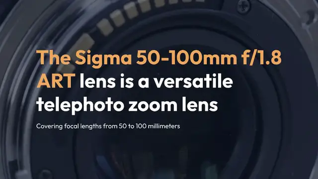 Video thumbnail for Sigma 50-100mm f/1.8 ART – A Game-Changer in Lens Innovation