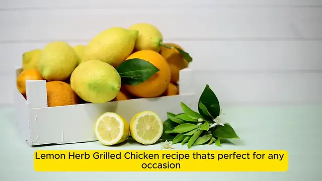 Video thumbnail for Lemon Herb Grilled Chicken_ A Zesty and Flavorful