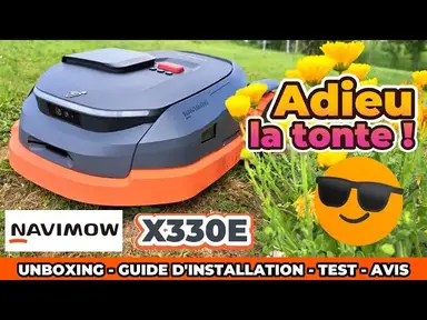 'Video thumbnail for Robot tondeuse Segway Navimow X330E ☘️ Parfait pour une pelouse SANS EFFORT ?'