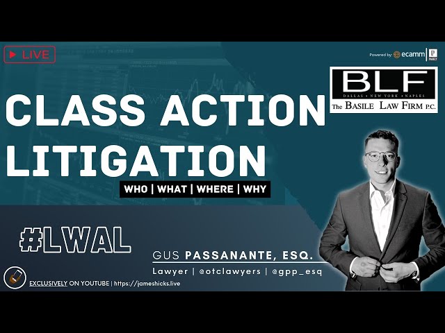 Video thumbnail for Class Action Litigation