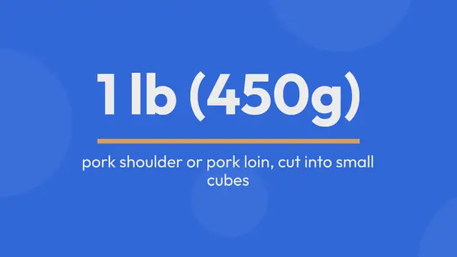 Video thumbnail for Pork and White Bean Chili