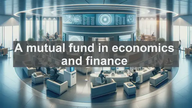 Video thumbnail for A mutual fund in economics and finance
