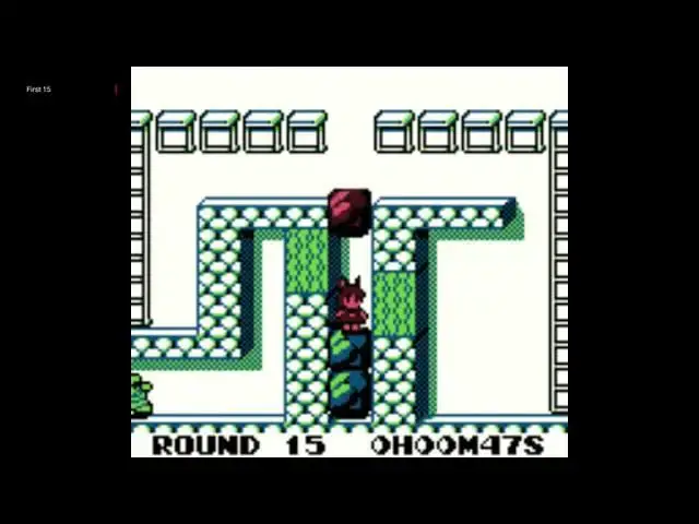 Video thumbnail for The First 15 Mintues of Catrap (Game Boy)