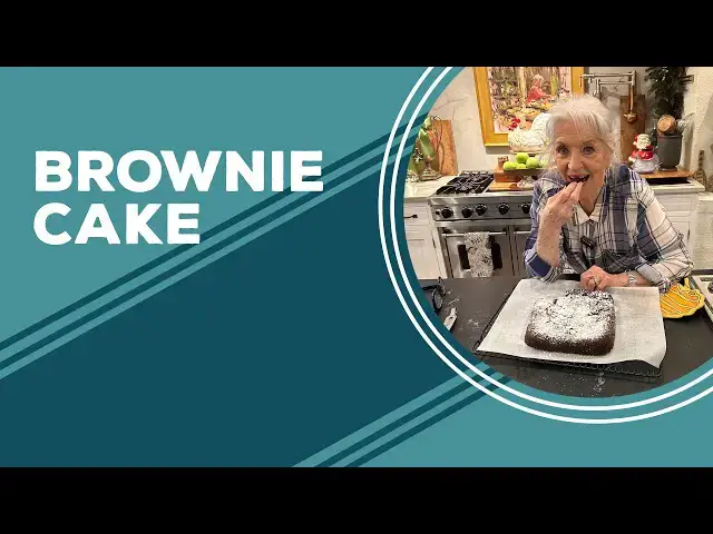 Video thumbnail for Love & Best Dishes: Brownie Cake Recipe | Game Day Homemade Dessert Ideas