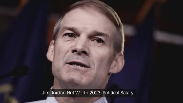 Video thumbnail for Jim Jordan Net Worth 2023: Political Salary Assets Wealth