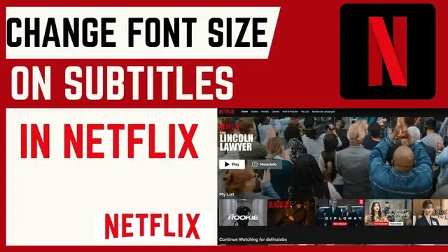 Video thumbnail for How To Change Subtitles Font Size On Netflix