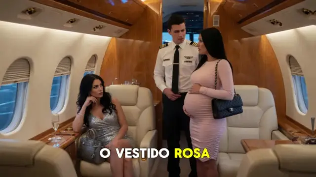 Video thumbnail for GRÁVIDA É HUMILHADA EM JATINHO DE LUXO… MAS SUA RESPOSTA DEIXA TODOS EM SILÊNCIO!