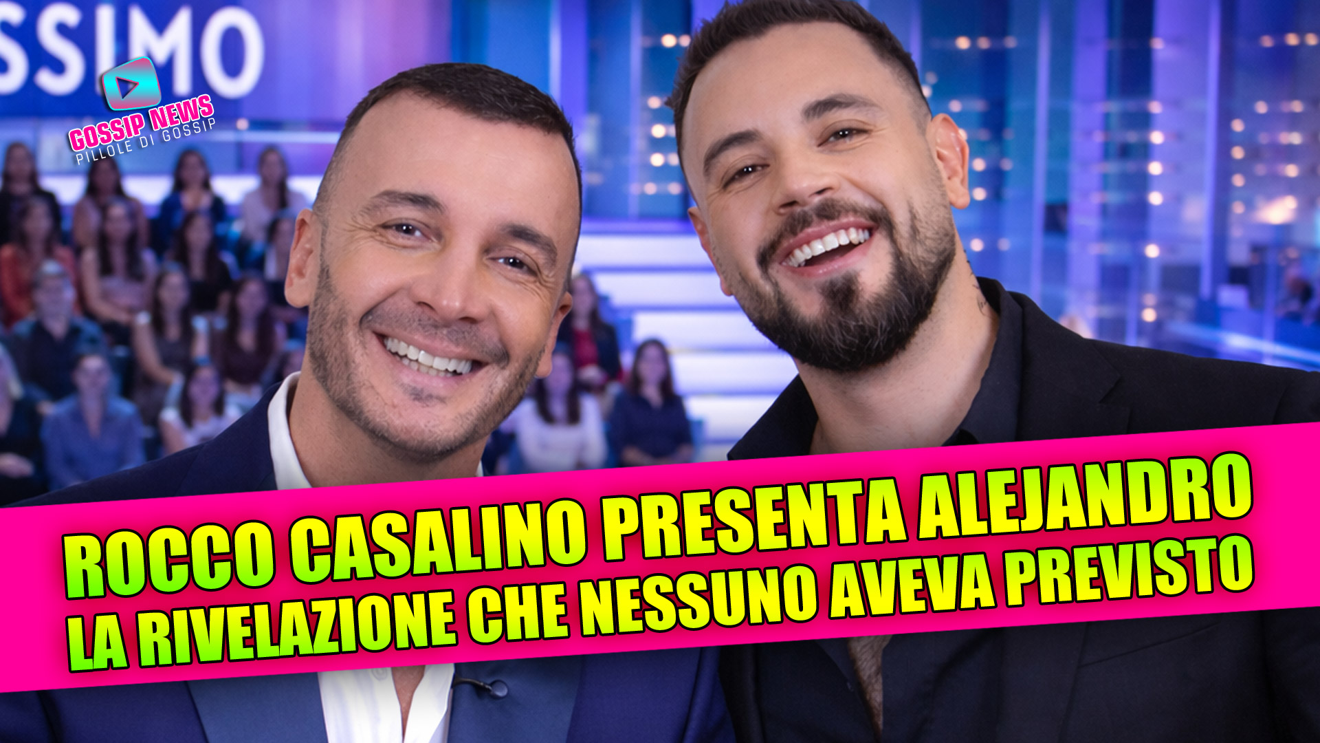 Video thumbnail for Rocco Casalino rompe il silenzio e presenta Alejandro in diretta tv