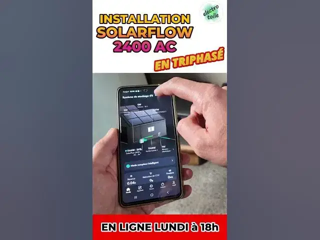 Video thumbnail for Comment installer en triphasé 3 SolarFlow 2400 AC de Zendure ?