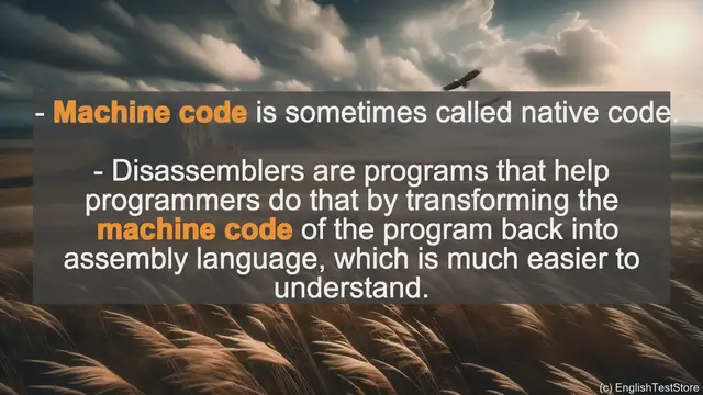 Video thumbnail for Machine Code In Sentences - Examples Of Machine Code In Sentences