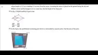 Video thumbnail for 10th Maths Quarterly Exam 2019-20 Model Question Paper (1) | Chennai District | English Medium