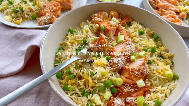 Video thumbnail for Sticky Panko Salmon