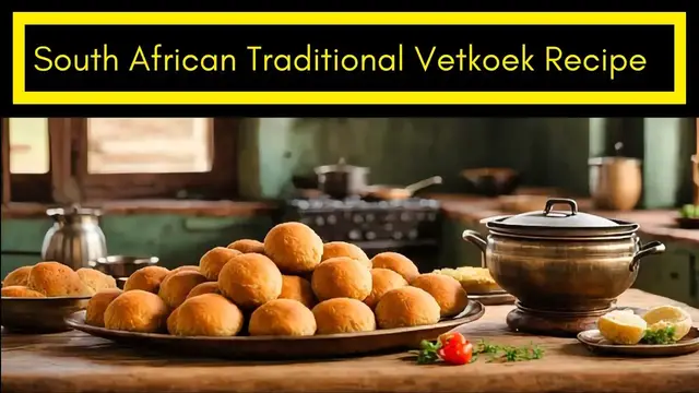 Video thumbnail for South African Traditional Vetkoek Recipe