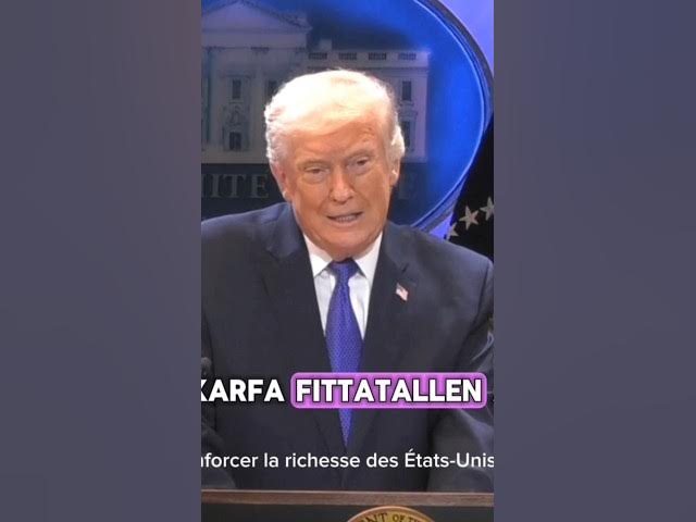 Video thumbnail for Trump ya gabatar da sabon harajin kashi 10% kan kayayyakin shigo da su daga waje. #selemediaafrica