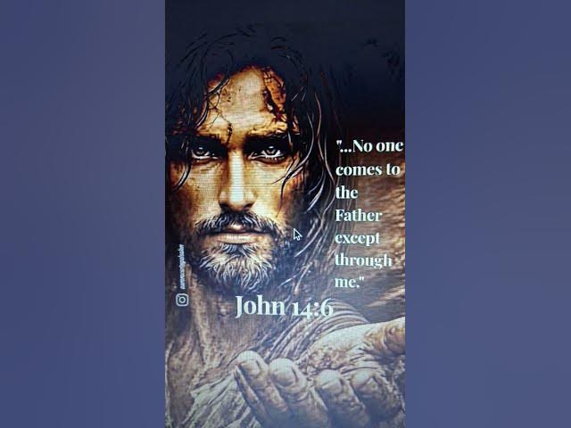 Video thumbnail for The Bible says  no one comes to the Father except through Jesus! #faithbased #motivation #christian