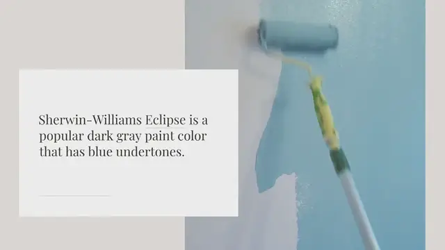 Video thumbnail for What color is Sherwin Williams eclipse?