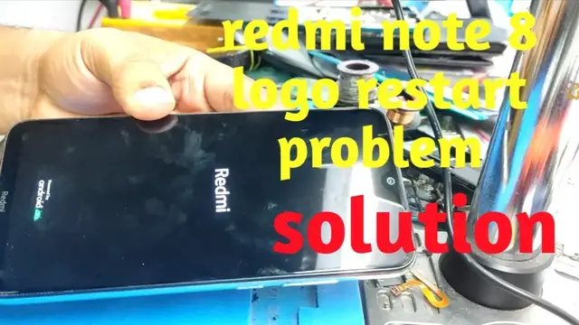 Video thumbnail for Redmi Note 8 Logo Restart  Problem Solution