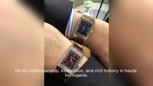 Video thumbnail for Jaeger-LeCoultre