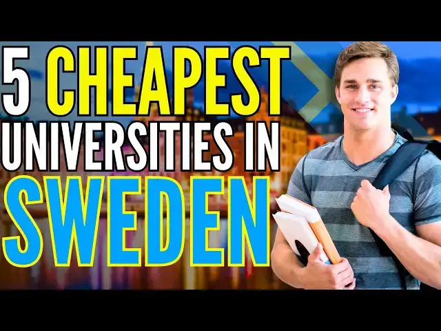 Video thumbnail for 5 Cheapest Universities in Sweden for International Students | Study in Sweden
