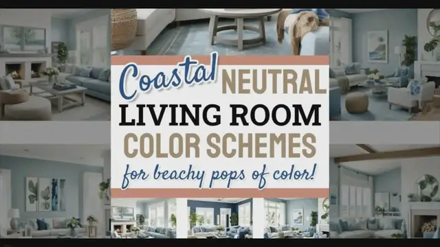 Video thumbnail for Coastal Neutral Living Room Color Ideas (with beachy pops of seaside colors!)