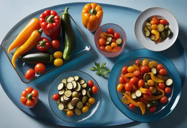 Video thumbnail for Organic Roasted Vegetable Platter Recipe