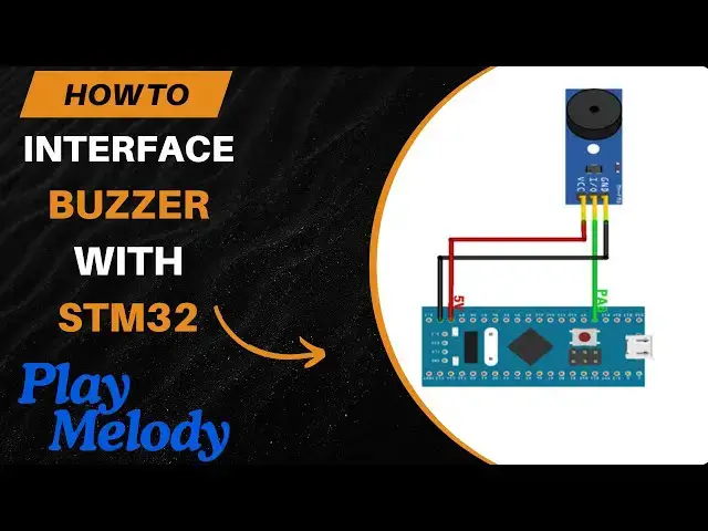 Video thumbnail for Interface Buzzer with STM32 || Play a Melody