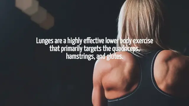 Video thumbnail for What Do Lunges Workout