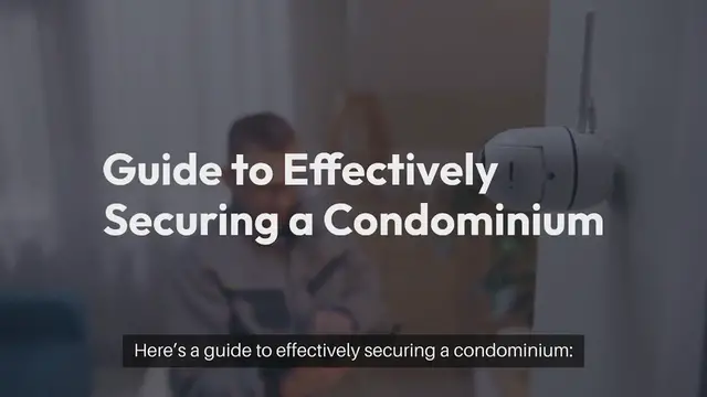 Video thumbnail for Home Security for Condos