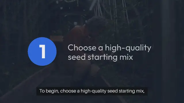 Video thumbnail for Seed Starting for Container Plants