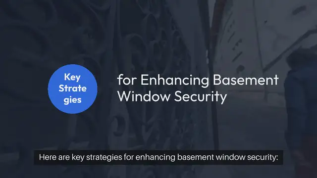 'Video thumbnail for How to Secure Basement Windows'