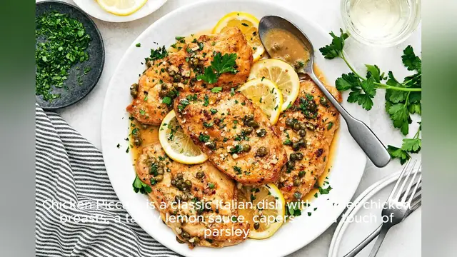 Video thumbnail for chicken piccata recipe