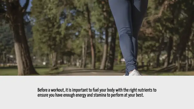 Video thumbnail for What To Eat Before Workout