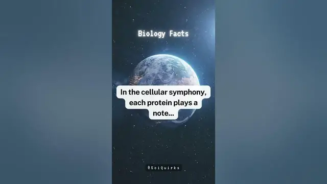 'Video thumbnail for Cells | Protein | DNA | #shorts #facts #science #quotes'