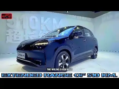 Video thumbnail for The 2024 Wuling Bingo Plus: A Spacious Car with Extended Range.