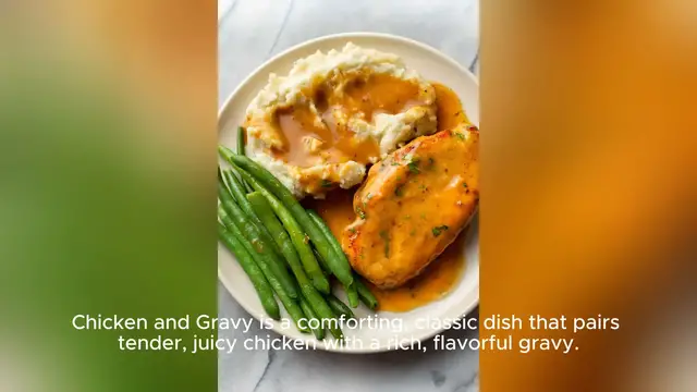 Video thumbnail for chicken and gravy recipe