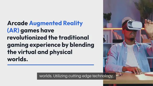 Video thumbnail for Arcade Augmented Reality Games