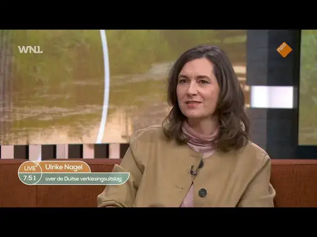 Video thumbnail for 2025-02-24 Ulrike in Goedemorgen Nederland over de Duitse verkiezingen.