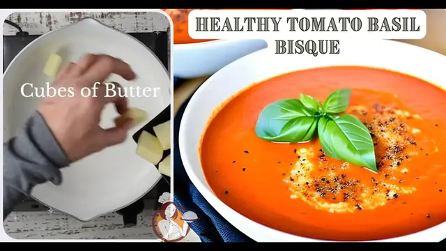 Video thumbnail for Healthy Tomato Basil Bisque