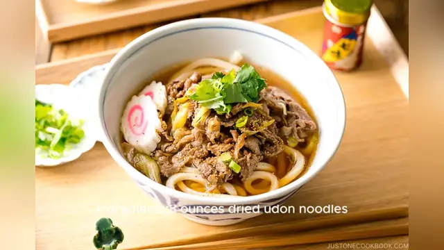 Video thumbnail for udon recipe