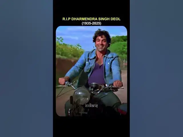 Video thumbnail for RIP legendary Darmandra Singh ji#heartbroken news#