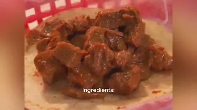 Video thumbnail for carne guisada recipe