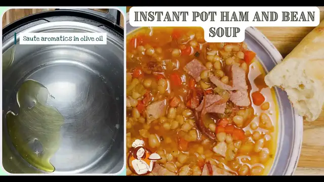Video thumbnail for Instant Pot Ham and Bean Soup