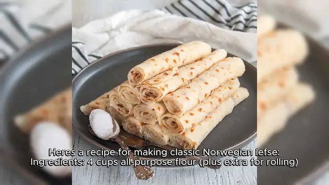 Video thumbnail for Lefse Recipe