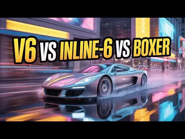 'Video thumbnail for V6 vs Inline 6 vs Boxer Engines: What’s the Real Difference?'