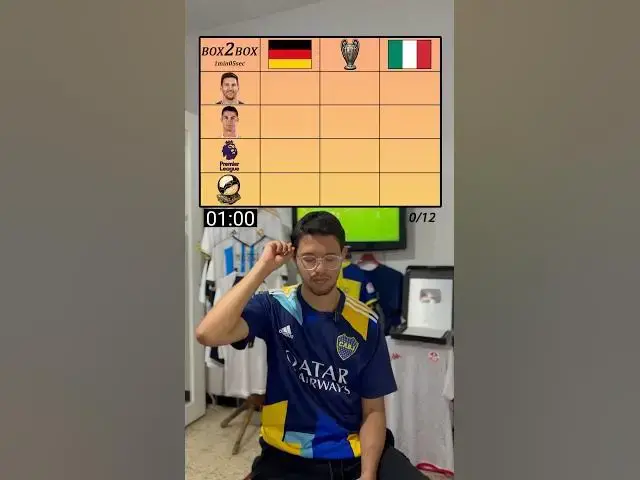 'Video thumbnail for كم لاعب تقدر تسمي في 1 دق و 5ث Box2Box'