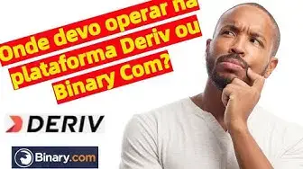 Video thumbnail for ⭕ONDE DEVO OPERAR NA PLATAFORMA DERIV OU BINARY COM⁉ 💰 ||