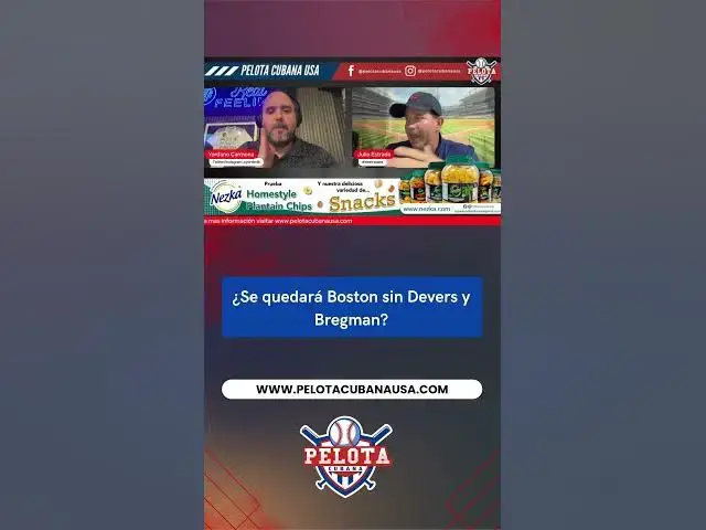 Video thumbnail for ¿Se quedará Boston sin Devers y Bregman?