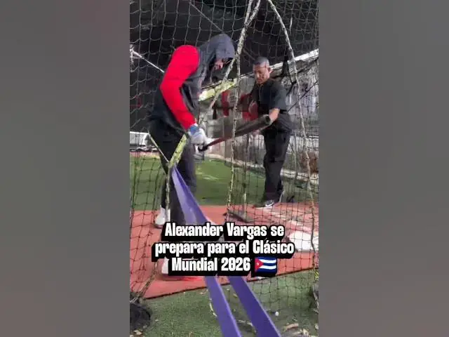 Video thumbnail for Alexander Vargas se prepara para la temporada y el Clásico Mundial 2026