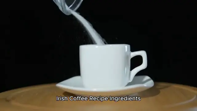 Video thumbnail for irish coffee recipe