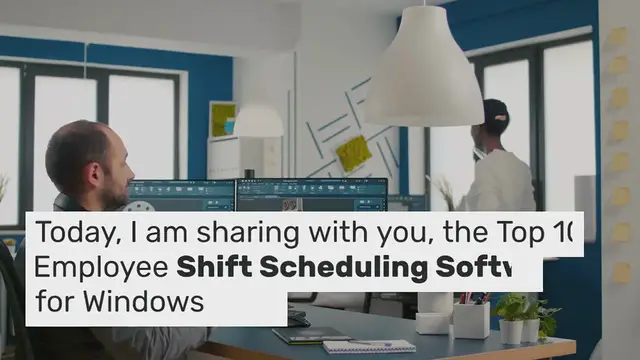Video thumbnail for Top 10 Employee Shift Scheduling Software | Software for Scheduling Employees [ 2023 ]